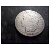 1892 CC Morgan Silver Dollar