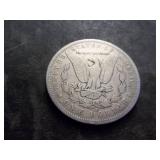 1892 CC Morgan Silver Dollar