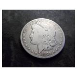 1893 CC Morgan Silver Dollar