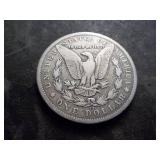 1893 CC Morgan Silver Dollar