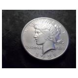 1921 Pease Silver Dollar High Relief