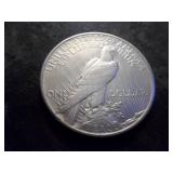 1921 Pease Silver Dollar High Relief