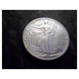 1989 Silver Eagle 1 Oz Fine Silver From UNC Roll