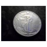 1989 Silver Eagle 1 Oz Fine Silver From UNC Roll