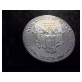 1989 Silver Eagle 1 Oz Fine Silver From UNC Roll