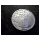 1989 Silver Eagle 1 Oz Fine Silver From UNC Roll