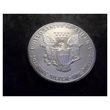 1989 Silver Eagle 1 Oz Fine Silver From UNC Roll