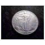 1989 Silver Eagle 1 Oz Fine Silver From UNC Roll