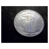 1989 Silver Eagle 1 Oz Fine Silver From UNC Roll