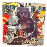 Bob Dylan Biography Book with 3-Photo Frame Set