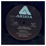 Arista Lou Reed Live Take No Prisoners 2LP Vinyl AL 8502
