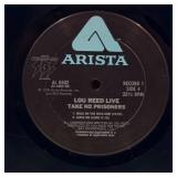 Arista Lou Reed Live Take No Prisoners 2LP Vinyl AL 8502