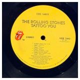 The Rolling Stones Tattoo You LP - 1981 Vinyl Record