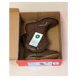 NEW CAT & JACK MEMPHIS BOOTS SIZE 9 COGNAC