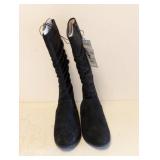 NEW CAT & JACK GIRLS SCRUNCH KNEE SIZE 13 BLACK