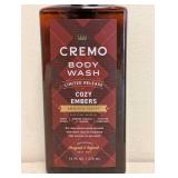 (2) NEW CREMO COZY EMBERS BODY WASH