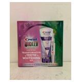 NEW CREST WICKED TRANSFORMATIVE TEETH WHITENING KIT