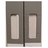 (2) NEW MAINSTAYS 1” CORDLESS VINYL BLINDS WHITE