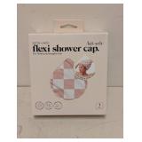 NEW SATIN-LINED FLEXI SHOWER CAP