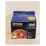 NEW EPSON 200 STANDARD CAPACITY PRINTER INK