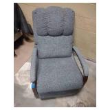 La Z Boy Harbor Town grey rocking recliner