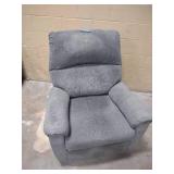 grey recliner