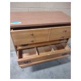 5 drawer wooden dresser