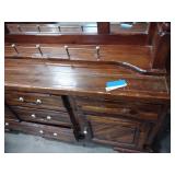 7 drawer dresser with cabinet