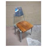 Robert johnson cast aluminum chair