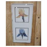 floral print, watercolor