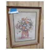 floral print, watercolor