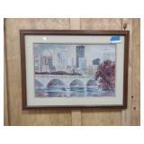 Minneapolis stone arch bridge.