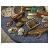 box of trophies Minnesota trap shooting