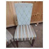 matching straight chairs