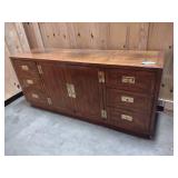 6 drawer dresser with cabinet
