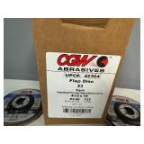 CGW Abrasives Flap Disc Z3 4 1/2 x 7/8 (New) Qty 10