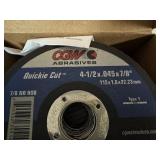 GCW Abrasives Quickie Cut Extra Thin Cut-Off Wheel (New) Qty ~ 25