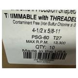 CGW Abrasives eXtreme II Flap Discs (New) Qty 10