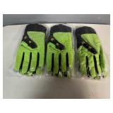 Iron Clad Waterproof Cut 5 Safety Gloves XXL (Qty 3) NEW