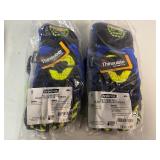 Iron Clad Large Gloves: Kong Cold Condition Waterproof (Qty 1) and Industrial Impact Rigger Insulated Waterproof (Qty 2)