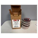 CGW 43101 Contaminant-Free Premium Coated Flap Disc - For Aluminum/Soft Metals 4 1/2 x 7/8 (Qty 10)