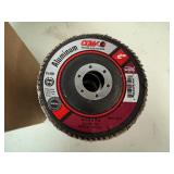 CGW 43101 Contaminant-Free Premium Coated Flap Disc - For Aluminum/Soft Metals 4 1/2 x 7/8 (Qty 10)