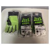 New Iron Clad Waterproof Gloves Large (Qty 3)