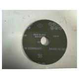 CGW Abrasives Fiber Disc 4 1/2 x 7/8 36 Grit, Ceramic (Qty 20) NEW