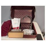 Rohl Italian Country Collection Widespread Lavatory Faucet Polished Crome