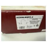 Rohl Italian Country Collection Widespread Lavatory Faucet Polished Crome