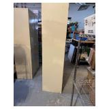 Two Door Cabinet, Lock (No Keys) 36" x 18" x 72"