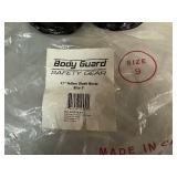 17" Yellow Slush Boots (Size 9)