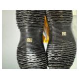 17" Yellow Slush Boots (Size 9)