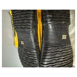 17" Yellow Slush Boots (Size 13)